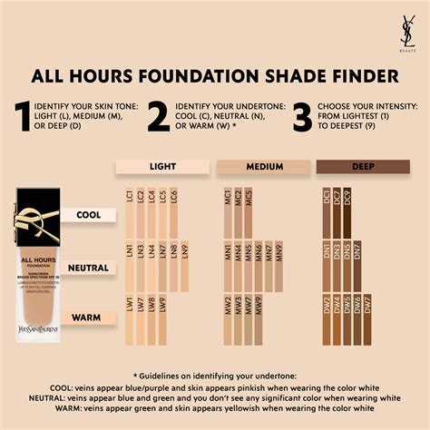 ysl foundation shade finder.